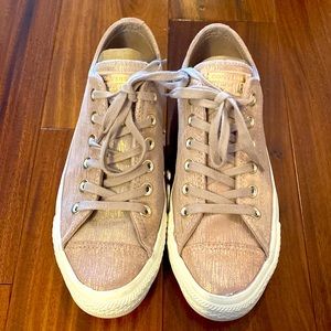 Converse Rose Gold Sneakers 8.0